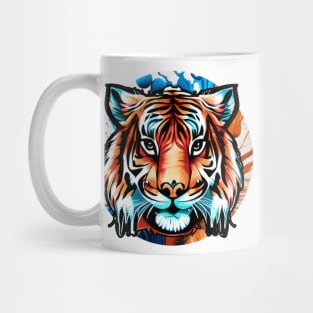 Graffiti Tiger Art Mug